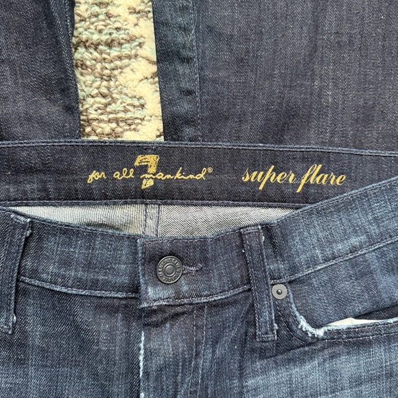 7 For All Mankind ‘Super Flare’ Jeans - Picture 2 of 4